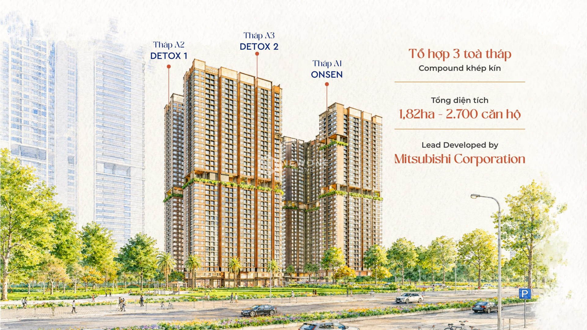 01 tong quan 3 toa thap monrei saigon