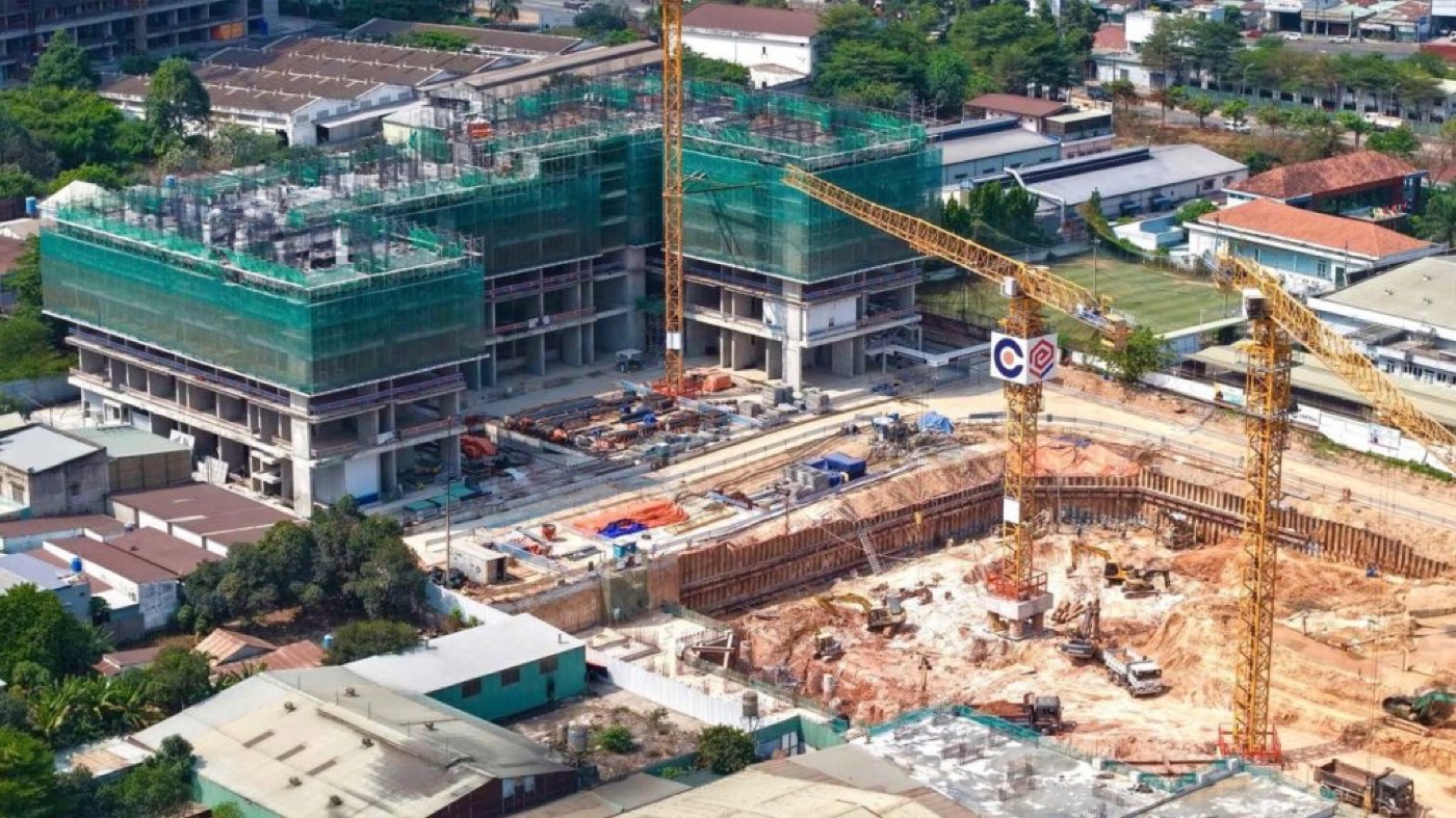 Tiến độ thi công Monrei Saigon